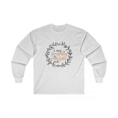 Ultra Cotton Long Sleeve Tee - I am fearfully and wonderfully made