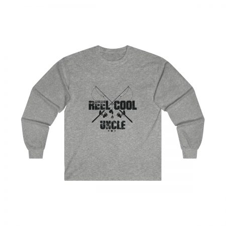 Ultra Cotton Long Sleeve Tee Several Colors - Fishing - Reel Cool Uncle - Image 2