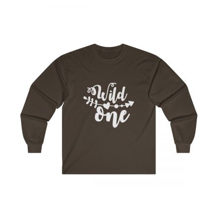 Ultra Cotton Long Sleeve Tee Several Colors - Wild One - Image 2