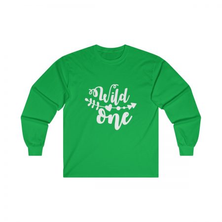 Ultra Cotton Long Sleeve Tee Several Colors - Wild One - Image 3