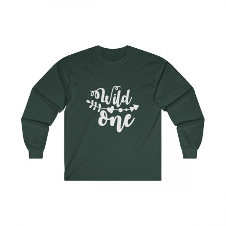 Ultra Cotton Long Sleeve Tee Several Colors - Wild One - Image 4