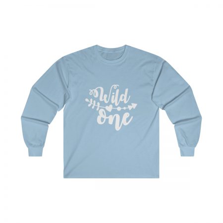 Ultra Cotton Long Sleeve Tee Several Colors - Wild One - Image 5