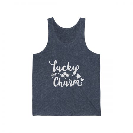 Unisex Jersey Tank Shirt Top Several Colors - Lucky Charm - Image 5