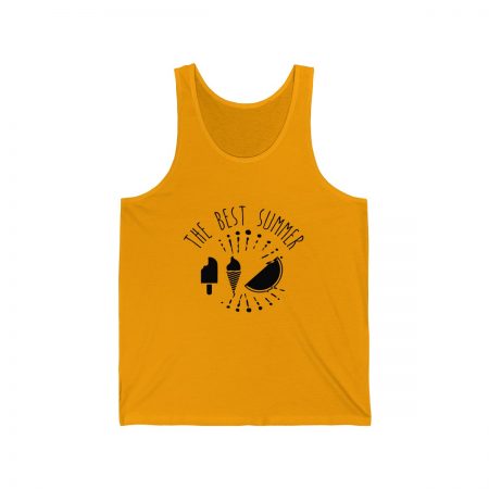 Unisex Jersey Tank Shirt Top Several Colors - The Best Summer - Image 3