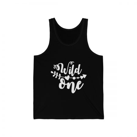 Unisex Jersey Tank Shirt Top Several Colors - Wild One