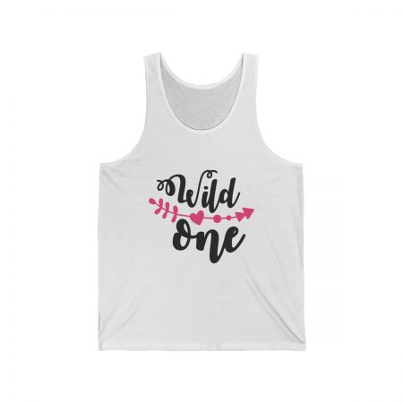 Unisex Jersey Tank Shirt Top Several Colors - Wild One