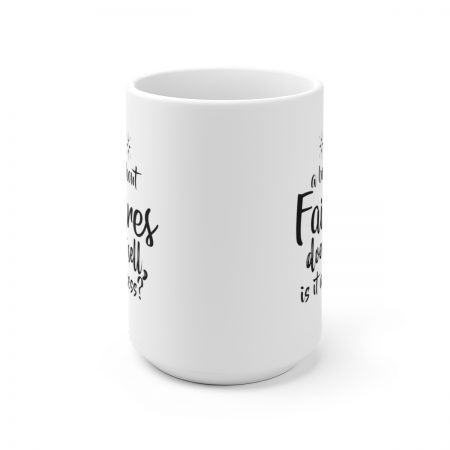 White Coffee Mug - Quote - If a book about failures doesn’t sell is it a success? - Image 4