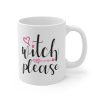 White Coffee Mug - Quote - Witch Please - Image 3