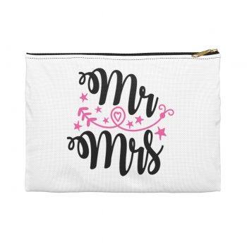 Accessory Makeup Pouch - Mr. Mrs.