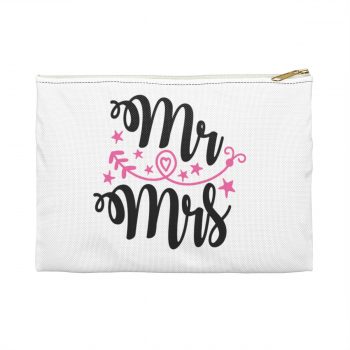 Accessory Makeup Pouch - Mr. Mrs.