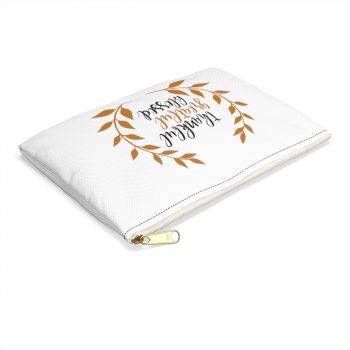 Accessory Makeup Pouch - Thankful Grateful Blessed