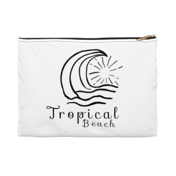 Accessory Makeup Pouch - Tropical Beach