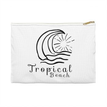 Accessory Makeup Pouch - Tropical Beach