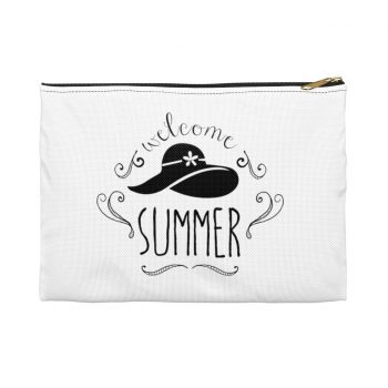 Accessory Makeup Pouch - Welcome Summer - Sun Hat