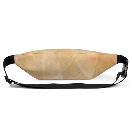 Fanny Pack Leaves Leaf Vein Print Beige Cream Brown Nature Art Print Old Antique Vintage - Image 4