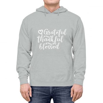 Hoodie Unisex - Grateful Thankful Blessed - Image 5