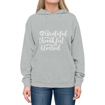 Hoodie Unisex - Grateful Thankful Blessed - Image 6