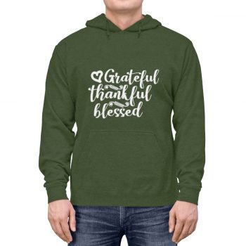 Hoodie Unisex - Grateful Thankful Blessed - Image 11