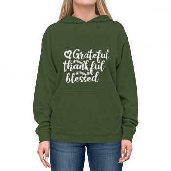 Hoodie Unisex - Grateful Thankful Blessed - Image 12