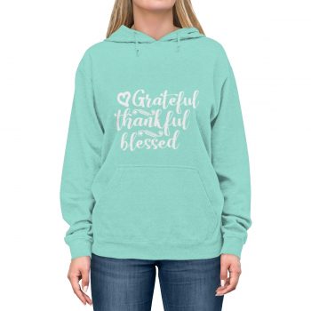 Hoodie Unisex - Grateful Thankful Blessed - Image 15