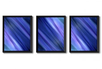 INSTANT DOWNLOAD Abstract Painting Fine Art Print Blue Black Navy Stripes Modern Wall Decor Bedroom Bathroom Living Room