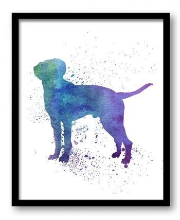 INSTANT DOWNLOAD Dalmatian Dog Watercolor Art Painting Print Poster Dog Art Painting Dog Breeds Home Decor Wall Art Pink Blue Purple Green