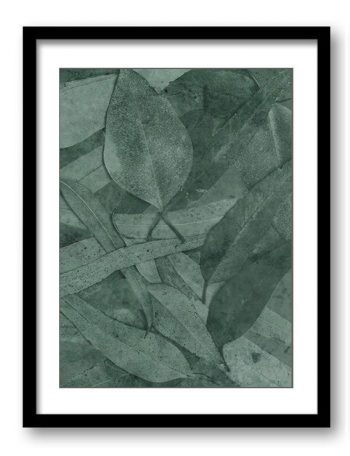 INSTANT DOWNLOAD Green Leaves Leaf Bathroom Art Print Abstract Nature Landscape Modern Elegant Watercolor Bathroom Wall Decor Painting