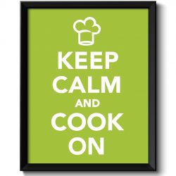 INSTANT DOWNLOAD Keep Calm Poster Keep Calm and Cook On Lime Green White Kitchen Art Print Wall Decor Home Decor Custom Stay Calm quote