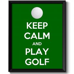 INSTANT DOWNLOAD Keep Calm Poster Keep Calm and Play Golf White Black Green Art Print Wall Decor Sports Custom Stay Calm quote inspirational