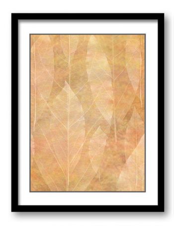 INSTANT DOWNLOAD Leaves Leaf Print Beige Cream Brown Nature Art Print Old Antique Vintage Printable Bathroom Bedroom