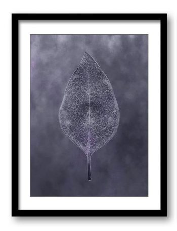 INSTANT DOWNLOAD Navy Blue Purple Grey Leaves Leaf Bathroom Art Print Nature Landscape Elegant Watercolor Bathroom Wall Decor Painting