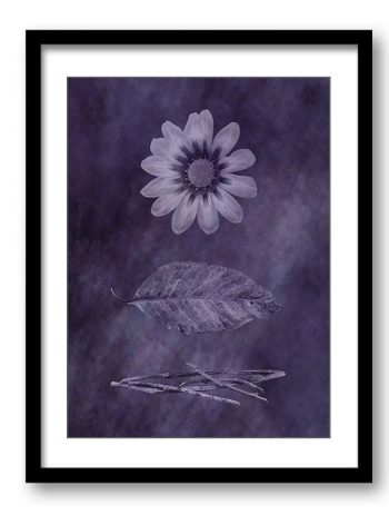 INSTANT DOWNLOAD Purple Flower Leaves Leaf Bathroom Art Print Nature Landscape Modern Elegant Watercolor Bathroom Wall Decor Painting