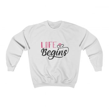 Sweatshirt Unisex Heavy Blend™ - Life Begins