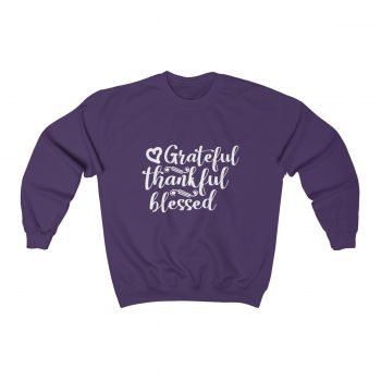 Sweatshirt Unisex Heavy Blend™ Several Colors - Grateful Thankful Blessed - Image 9