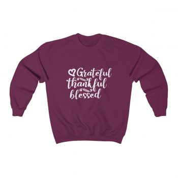 Sweatshirt Unisex Heavy Blend™ Several Colors - Grateful Thankful Blessed - Image 11