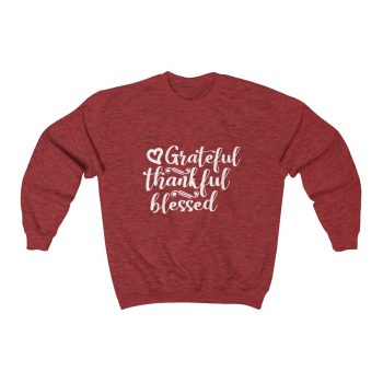 Sweatshirt Unisex Heavy Blend™ Several Colors - Grateful Thankful Blessed - Image 14