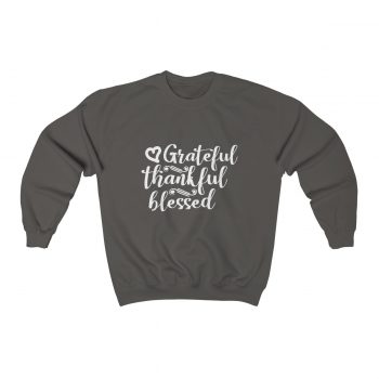 Sweatshirt Unisex Heavy Blend™ Several Colors - Grateful Thankful Blessed - Image 2