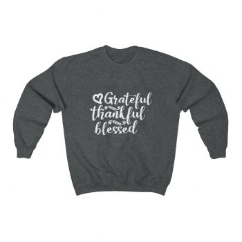 Sweatshirt Unisex Heavy Blend™ Several Colors - Grateful Thankful Blessed - Image 4