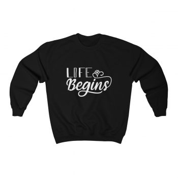 Sweatshirt Unisex Heavy Blend™ Several Colors - Life Begins