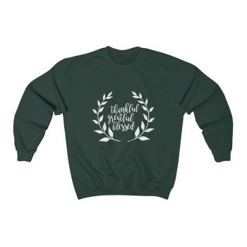 Sweatshirt Unisex Heavy Blend™ Several Colors - Thankful Grateful Blessed - Image 3