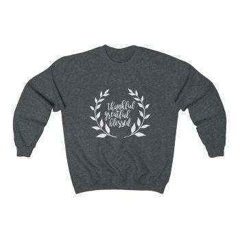 Sweatshirt Unisex Heavy Blend™ Several Colors - Thankful Grateful Blessed - Image 4