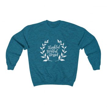 Sweatshirt Unisex Heavy Blend™ Several Colors - Thankful Grateful Blessed - Image 7