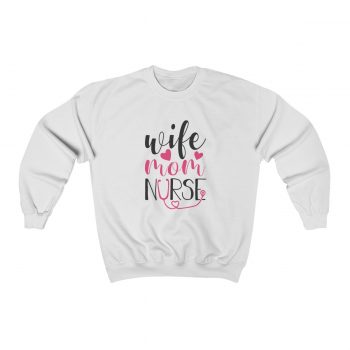 Sweatshirt Unisex Heavy Blend™ - Wife Mom Nurse