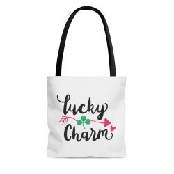 Tote Bag Quote Lucky Charm