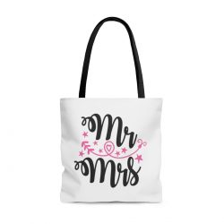 Tote Bag Quote Mr. Mrs.