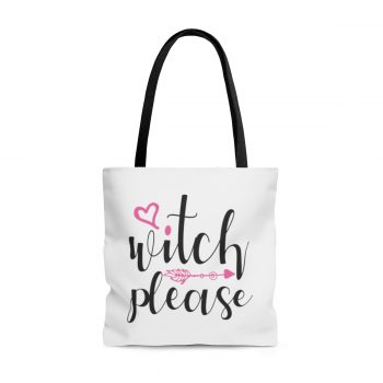 Tote Bag Quote Witch Please