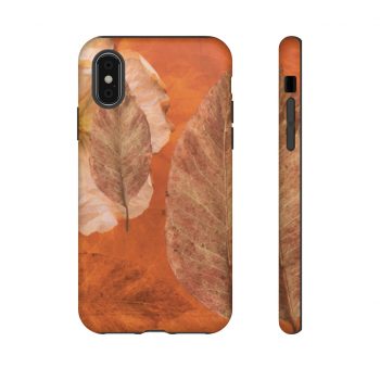 Tough Case Cell Phone Cover Flower Art Print Old Antique Vintage Botanical Beige Brown Leaf Leaves