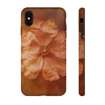 Tough Case Cell Phone Cover Flower Art Print Old Antique Vintage Botanical Tan Beige Brown