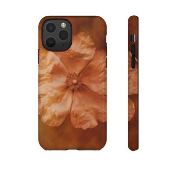 Tough Case Cell Phone Cover Flower Art Print Old Antique Vintage Botanical Tan Beige Brown