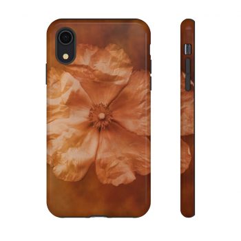 Tough Case Cell Phone Cover Flower Art Print Old Antique Vintage Botanical Tan Beige Brown